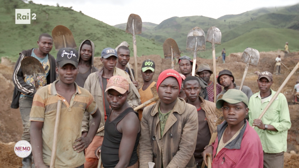 Coltan mines in the Democratic Republic of Congo